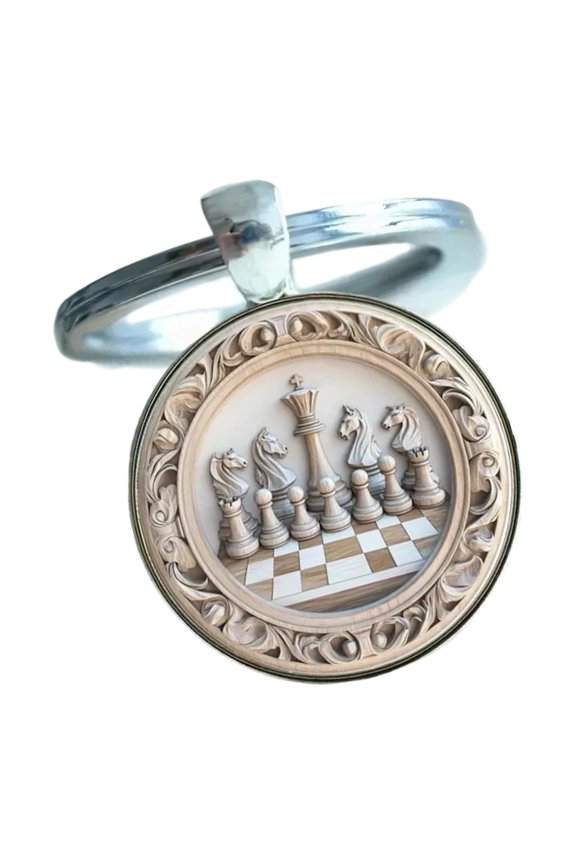 Lightweight Architectural Keyring Featuring Famous Monument Design Glass Alloy For Bags Keys