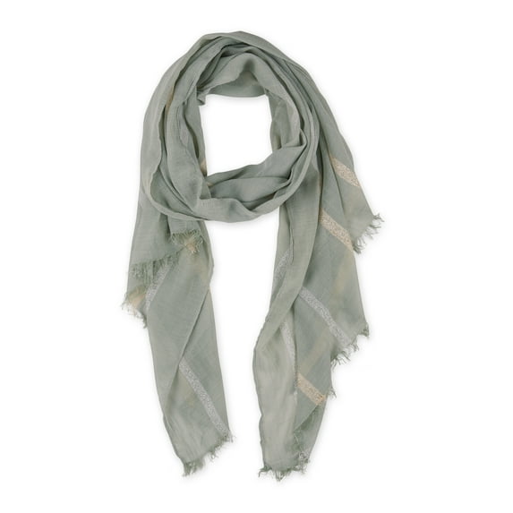 Lightweight Asher Scarf in Green