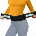 thumbnail image 1 of Lightweight Back Brace for Lower Back Pain Under Clothes - Relief from Sciatica, Hip and Spine Pain - Breathable & Adjustable Lumbar Support Belt for Home, Work and Exercise - Suitable for Women&Men, 1 of 7