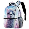 thumbnail image 1 of Lightweight Backpack Alpaca School Bag Travel Laptop Daypack for Men Women Casual Rucksack, 1 of 6