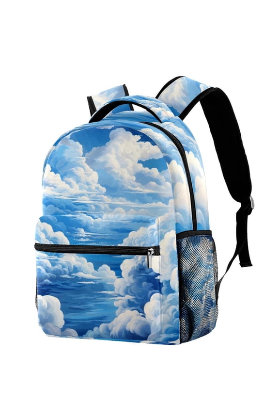 Lightweight Backpack Clouds School Bag Travel Laptop Daypack for Men Women Casual Rucksack