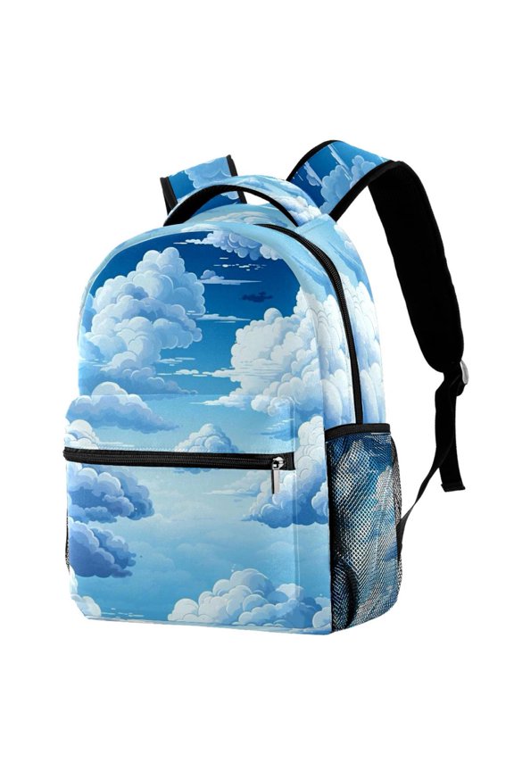 Lightweight Backpack Clouds School Bag Travel Laptop Daypack for Men Women Casual Rucksack
