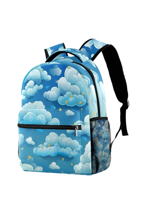 Lightweight Backpack Clouds School Bag Travel Laptop Daypack for Men Women Casual Rucksack