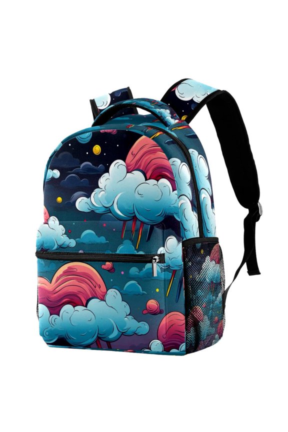 Lightweight Backpack Clouds School Bag Travel Laptop Daypack for Men Women Casual Rucksack