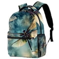 thumbnail image 1 of Lightweight Backpack Dragonfly School Bag Travel Laptop Daypack for Men Women Casual Rucksack, 1 of 6