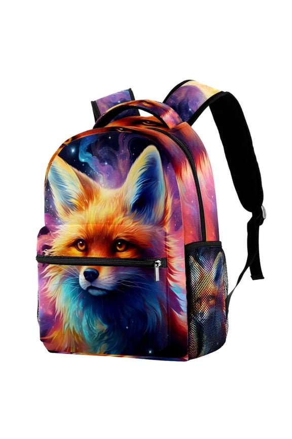 Lightweight Backpack Fox School Bag Travel Laptop Daypack for Men Women Casual Rucksack
