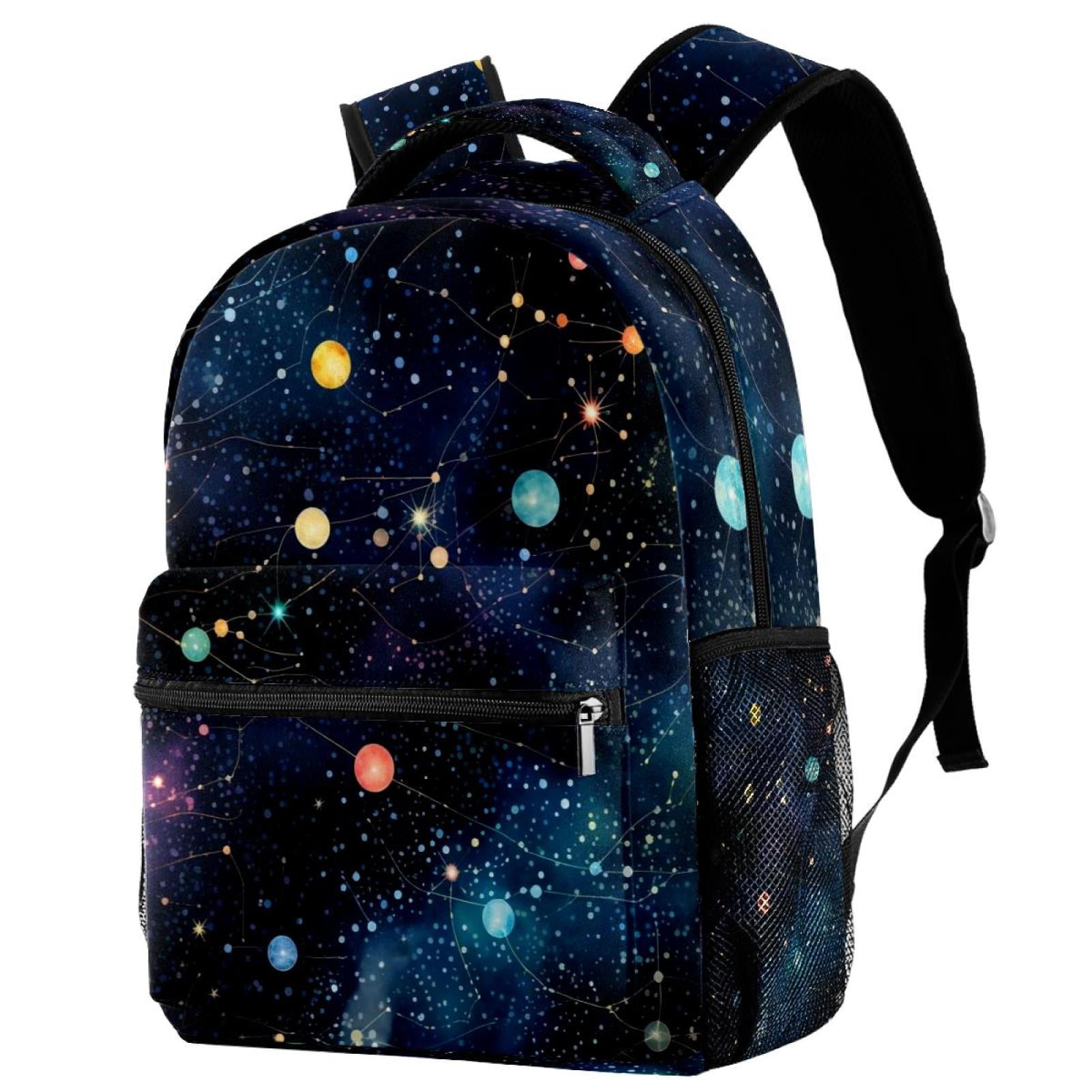 galaxy mini backpacks for adults Spiral Backpack Women, Travel Backpack Purse Daypack Shoulder Bag for Ladies : Clothing, Shoes & Jewelry Cosmic Galaxy Backpack | Gold