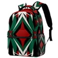 thumbnail image 1 of Lightweight Backpack Geometry School Bag Travel Laptop Daypack for Men Women Casual Rucksack, 1 of 6
