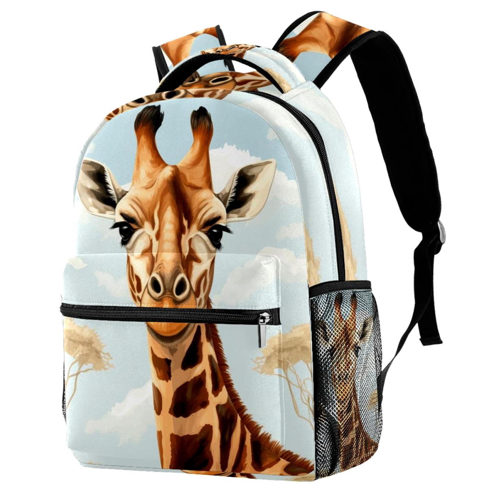 giraffe backpack jansport Lightweight Backpack Giraffe School Bag Travel Laptop Daypack for Men Women  Casual Rucksack