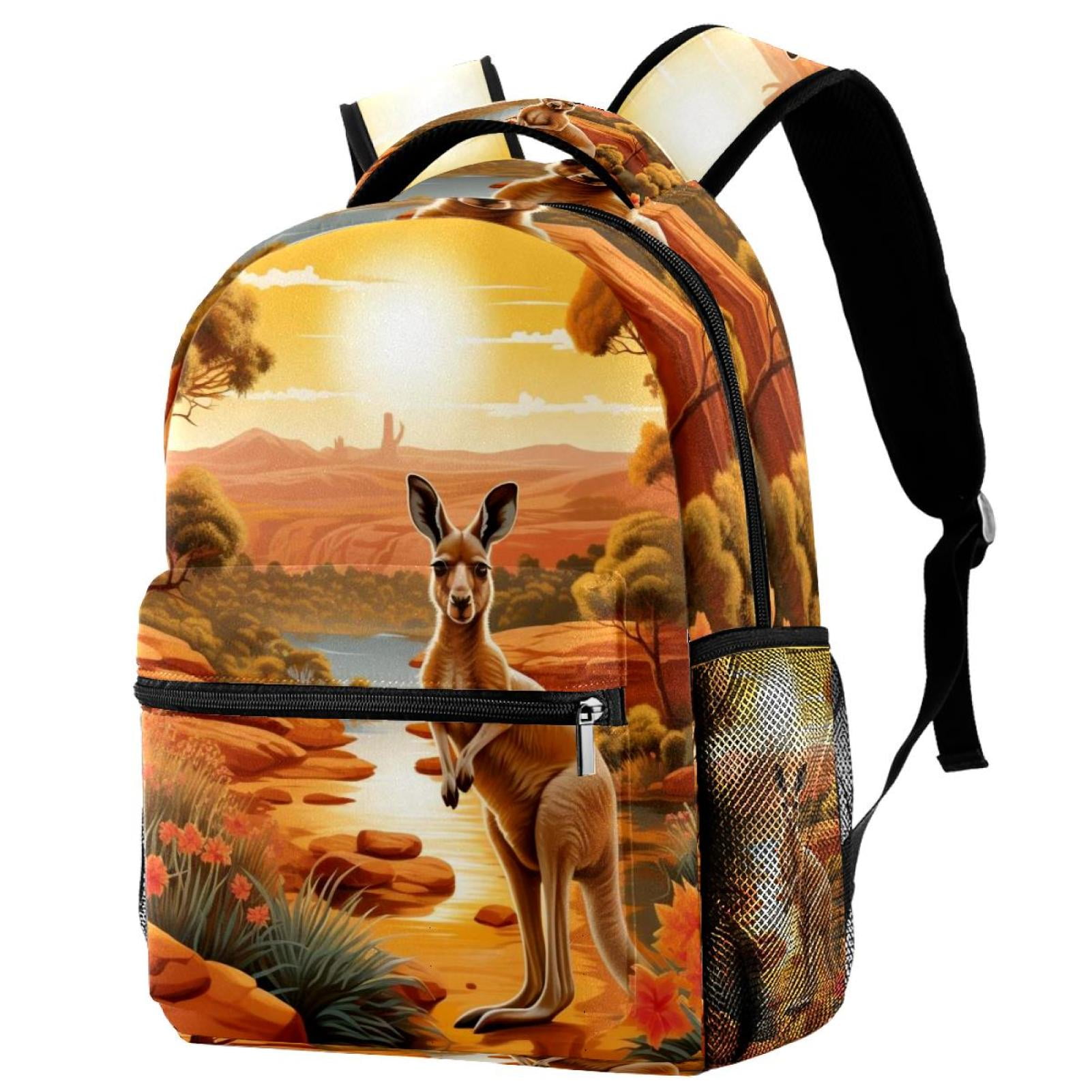 Lightweight Backpack Kangaroo School Bag Travel Laptop Daypack for