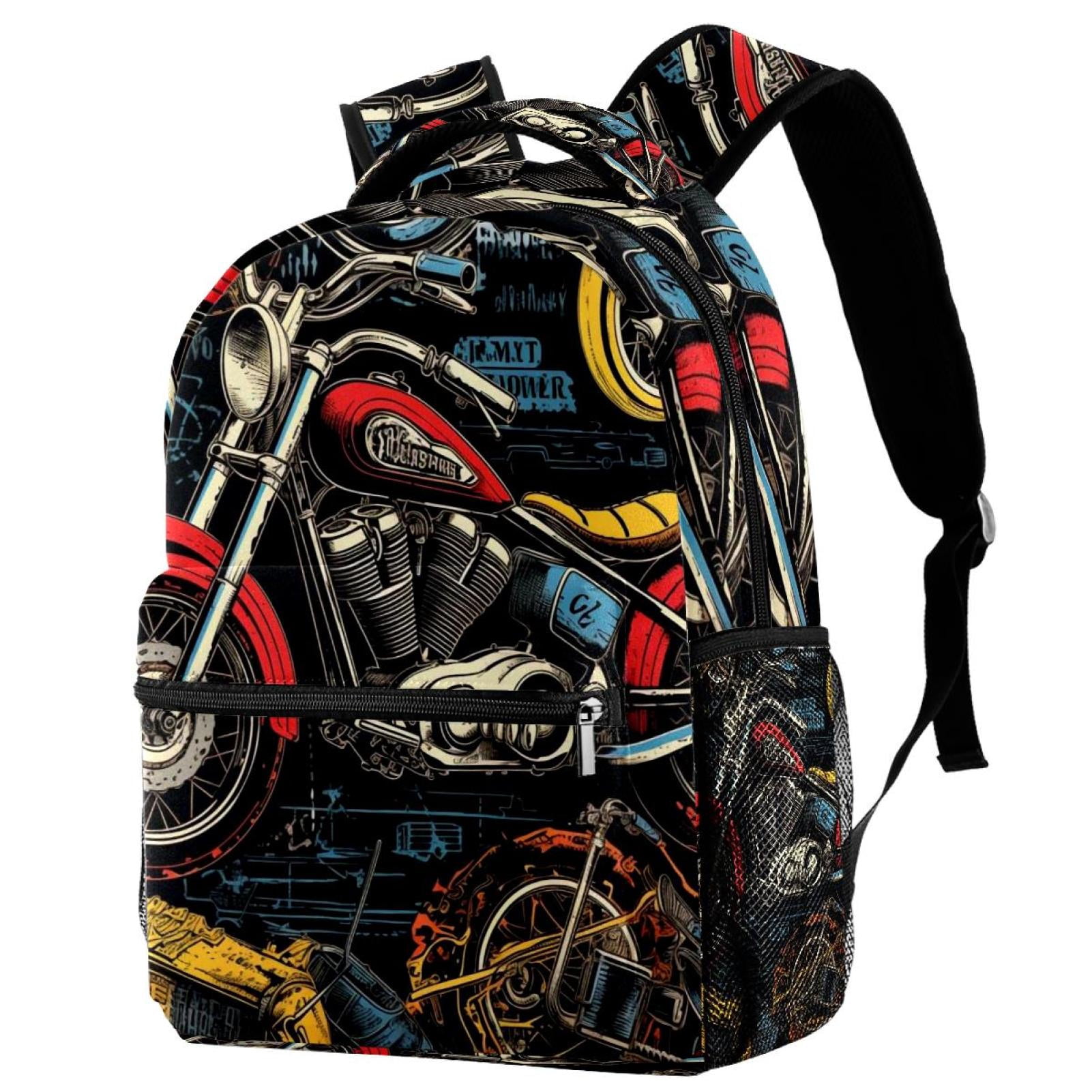 cobalt blue leather backpack Kånken entrupy Model:TIC70MHF3 while two large zippered JanSport Right Pack Expressions