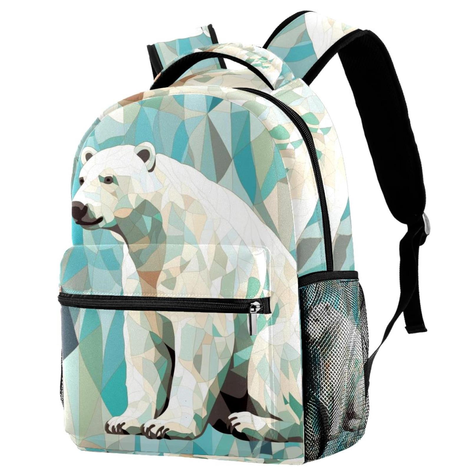 5601 Polar Bear in Winter Mini Backpack Purse Travel Bag Lightweight e3e71703-9469-4de8-8fd7-  main image 3
