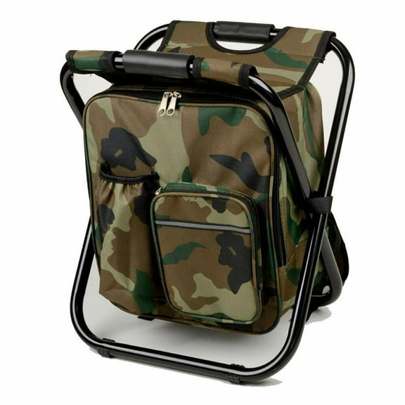 Lightweight Backpack Portable Camping Chair & Cooler Pack Combo Golf Chair