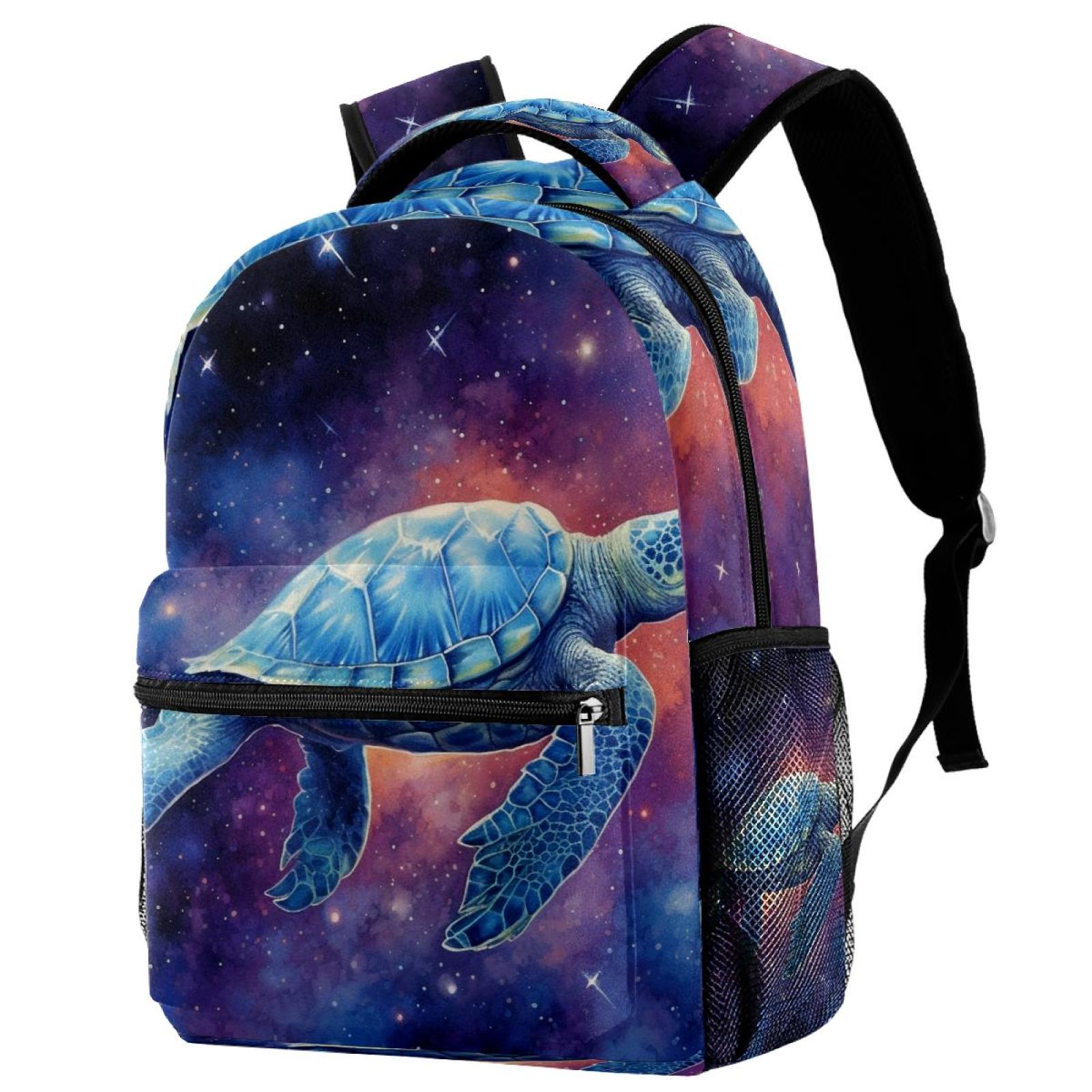 Women Mini Travel Backpack Sea Turtle Pattern Lightweight Shoulder Daypack Sea Turtle Backpacks main image 3