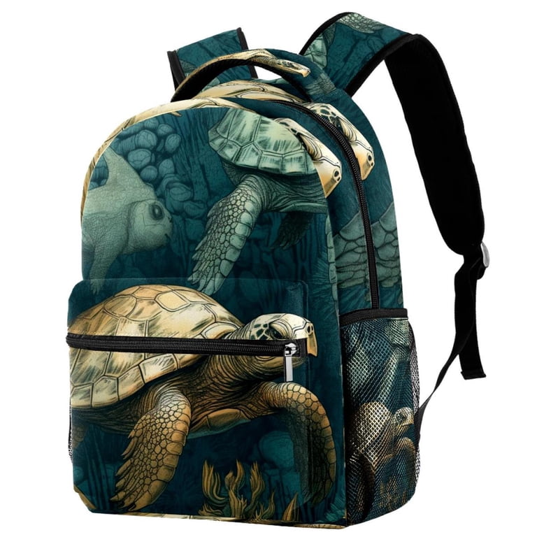 Lightweight Backpack Sea Turtle School Bag Travel Laptop  display picture 1