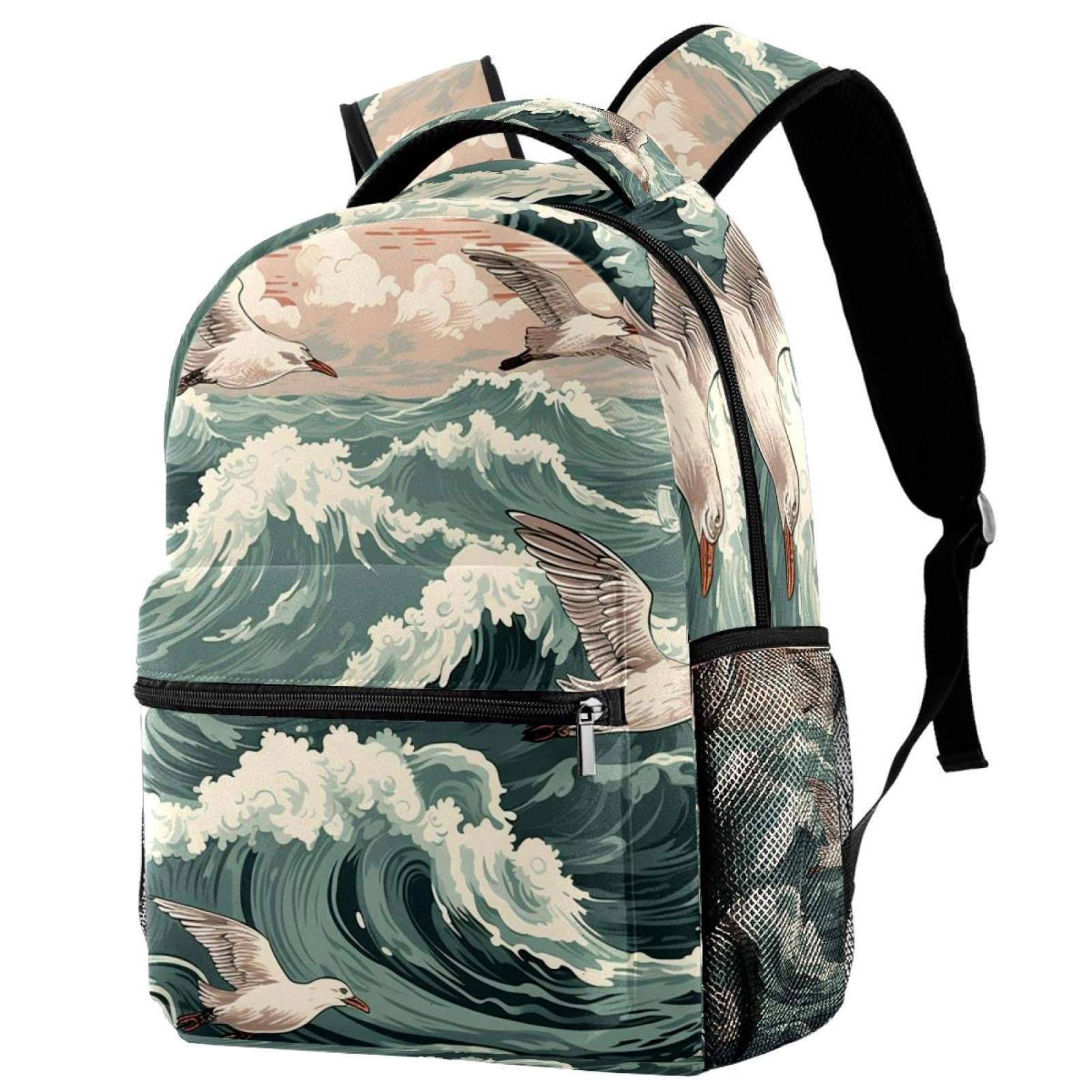 Lightweight Camo Backpack Laptop Daypack Travel Casual School Classic Deer Camo Backpack | Outdoor Gear | BURLEBO main image 3