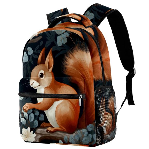 Lightweight Backpack Squirrel School Bag Travel Laptop Daypack for Men Women Casual Rucksack