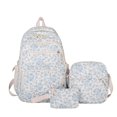 thumbnail image 1 of Lightweight Backpack for Travel, Packable Backpack for Travel Lightweight, Small Hiking Backpack for Women, Multi Pouch Accessory Set for School Daily Commute Outdoor Trips, 1 of 7