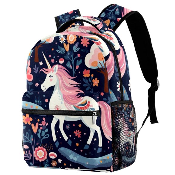 Lightweight Backpack Unicorn School Bag Travel Laptop Daypack for Men Women Casual Rucksack