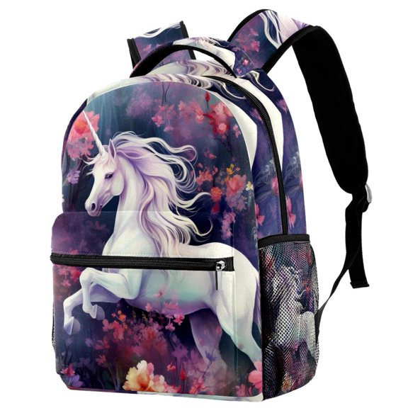 Lightweight Backpack Unicorn School Bag Travel Laptop Daypack for Men Women Casual Rucksack