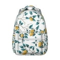 thumbnail image 1 of Lightweight Backpack with Lemon Lover Pattern Cute and Stylish Yellow Fruit Design Perfect for Daily Use and Commute, 1 of 6