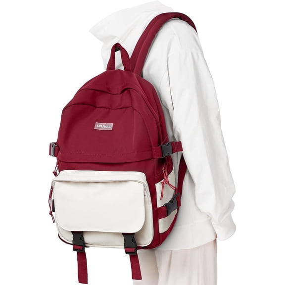 Lightweight Backpacks For Middle School Students,Students College Backpack,Cute High School Bags For Women Men,Simple Book bag