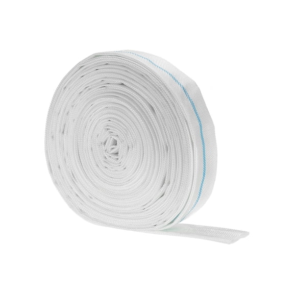 Lightweight Backwash Hose Lay Flat Reinforced Discharge Hose 1" ID 49ft for Swimming Pool