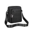 thumbnail image 1 of Lightweight Bag with 6 Zippered Pockets, Multi-Compartment Sling Pack for Travel, Hiking, and Daily Use, Water-Resistant Shoulder Organizer Purse, 1Pack Black, 1 of 4