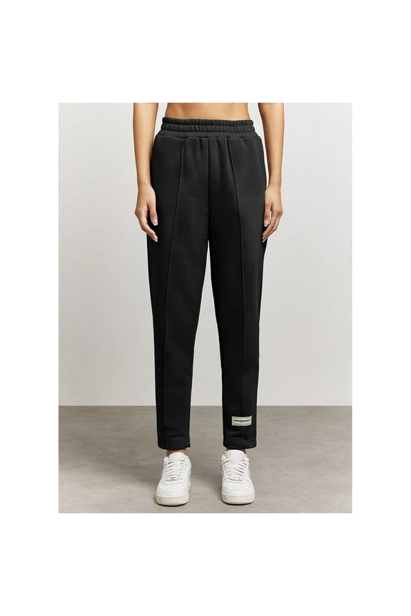 Lightweight Baggy Print Drawstring Casual 100% Cotton Women Baggy Pants Hip Hop Straight Sweatpants Female Loose Trousers