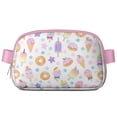 thumbnail image 1 of Lightweight Belt Bag Cute Crossbody Bags for Commuters Stylish Waist Packs Running Workout Hiking Travel Fanny Pack Ice Cream, 1 of 7