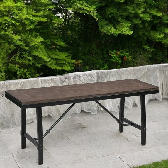 Lightweight Bench, 46in Width / Practical Seating for Industrial Spaces