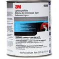 thumbnail image 1 of Lightweight Body Filler, 05800, 1 qt, White, Repairs Dents, Dings for Automotive, 1 of 3