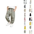 thumbnail image 1 of Lightweight Boys' Summer Pants For Toddlers And Older Kids Breathable Outdoor Sports Trousers For Warm Weather, 1 of 6