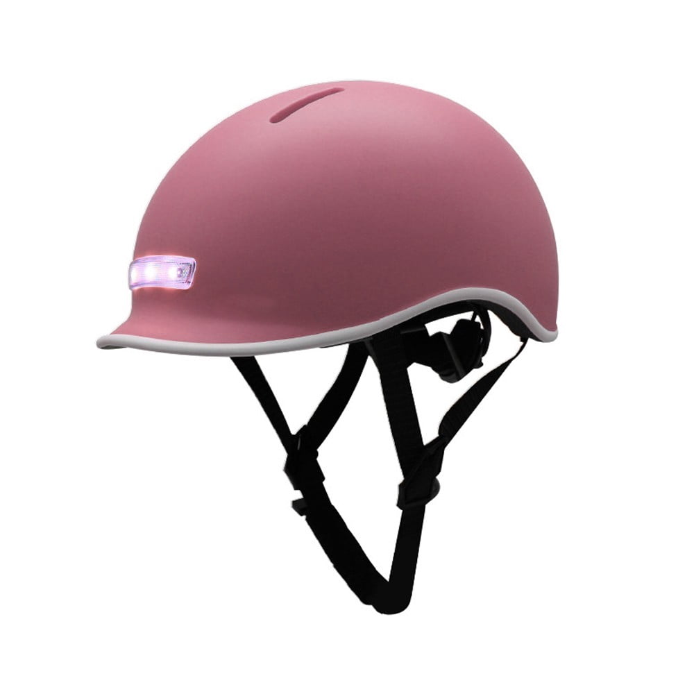 Lightweight Breathable Cycling Helmet with Night Warning Light