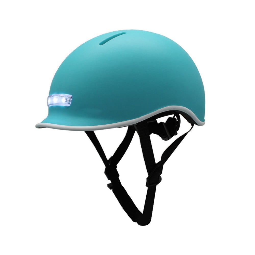 Lightweight Breathable Cycling Helmet with Night Warning Light