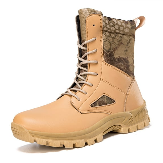 Lightweight Breathable Mens Hiking Desert Boots Male Outdoor Tactical Boots Women Sport Walking Shoes