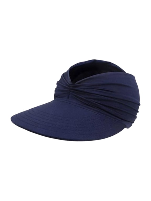 Lightweight Breathable Outdoor Sun Hat Adjustable Strap Polyester Sweat Wicking Cap for Hiking Camping Beach Summer Activities