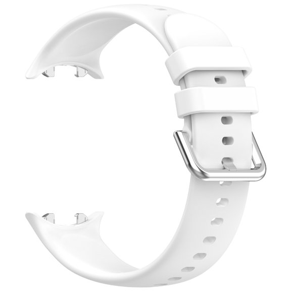 Lightweight Breathable Silicone Watch Band 16 Adjustable Holes Quick Release Watch Straps Simple Installs for Smartwatch