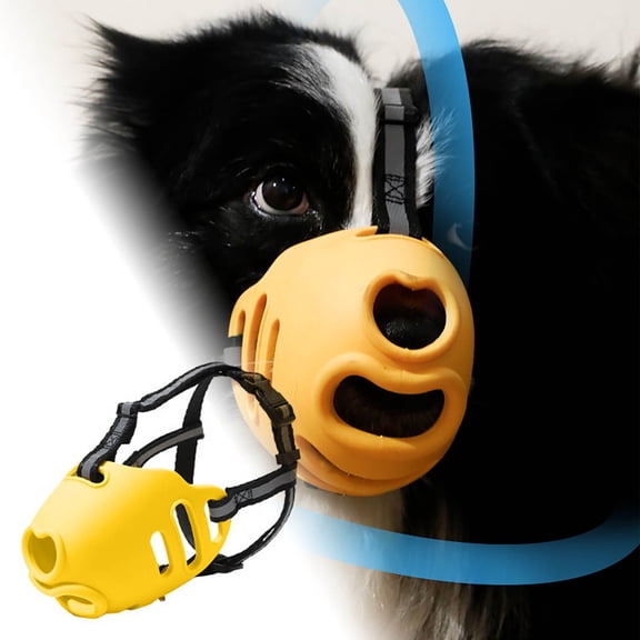 Lightweight Breathable Snout Protector Muzzle for Small Dogs Gentle Mouth Cover Pet Training Aid