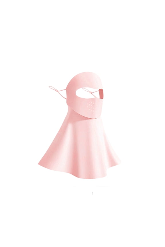 Lightweight Breathable Sun Protection Face Cover with Neck Flap Shield Balaclava Adjustable for Cycling Hiking Fishing Drink Friendly Designs for Men And Women
