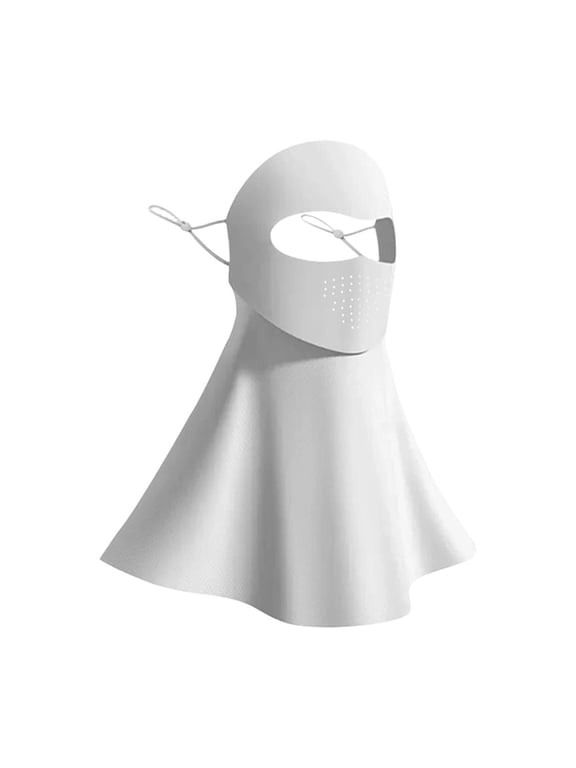 Lightweight Breathable Sun Protection Face Cover with Neck Flap Shield Balaclava Adjustable for Cycling Hiking Fishing Drink Friendly Designs for Men And Women
