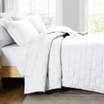thumbnail image 1 of Lightweight Brickyard Embroidered 3-piece Brickyard Quilt Set by Southshore Fine Linens, 1 of 9