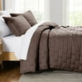 thumbnail image 1 of Lightweight Brickyard Embroidered 3-piece Brickyard Quilt Set by Southshore Fine Linens, 1 of 9