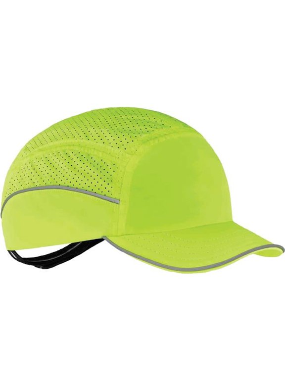 Lightweight Bump Cap Hat - Lime - Long Brim