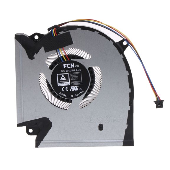 Lightweight CPU GPU Cooling Fan Cooling Laptop Replacement Fan Quick Fixing for CPU/GPU/CPU&GPU for G533QS