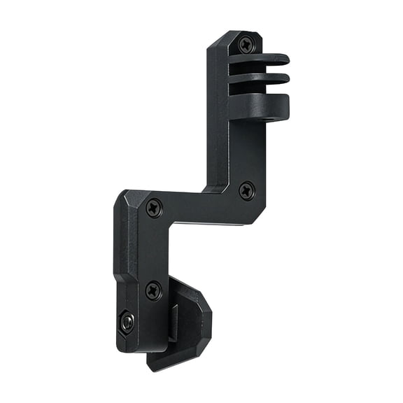 Lightweight Camera Mount For Helmets Works With Numerous Action Cameras Including Top Models