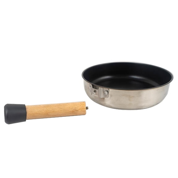 Lightweight Camping Cookware Cooking Eggs Steak Omelette Pan Griddle Tableware