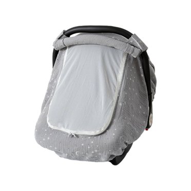 Moon & Stars Print Car Seat Covers - Universal Fit Stretchy Front Seat Protectors