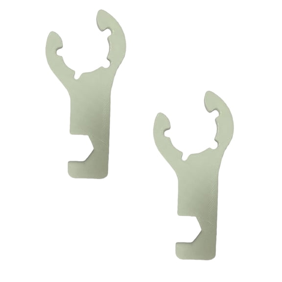 Lightweight Caravans RVs Gas Bottle Wrench ABS Construction Gas Bottle Wrench Tools RVs Motorhome Campers Accessory Port