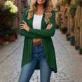 thumbnail image 1 of Lightweight Cardigan for Women Long Sleeve Solid Color Lightweight Open Front Cardigans, XL, 1 of 9